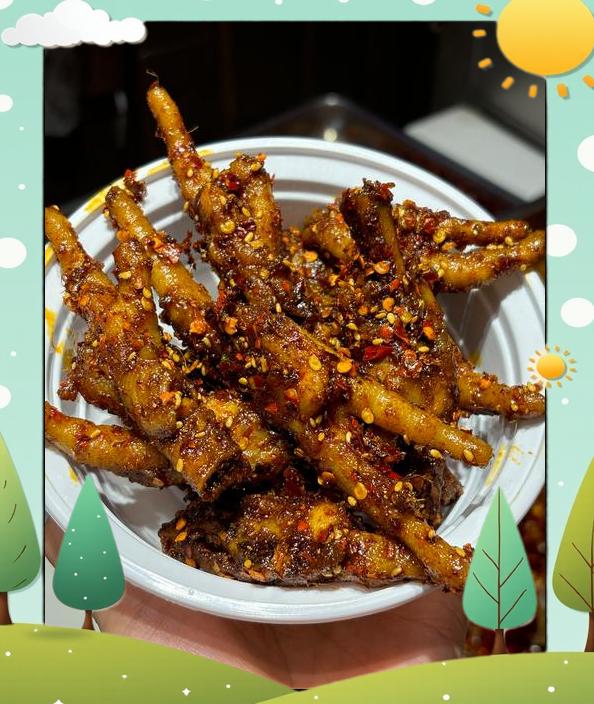 冰冻鸡爪怎么做好吃视频
