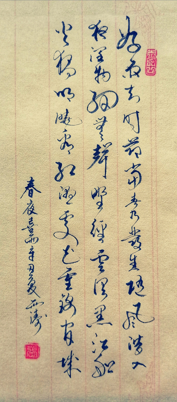 随风潜入夜润物细无声表达了诗人什么样的心情