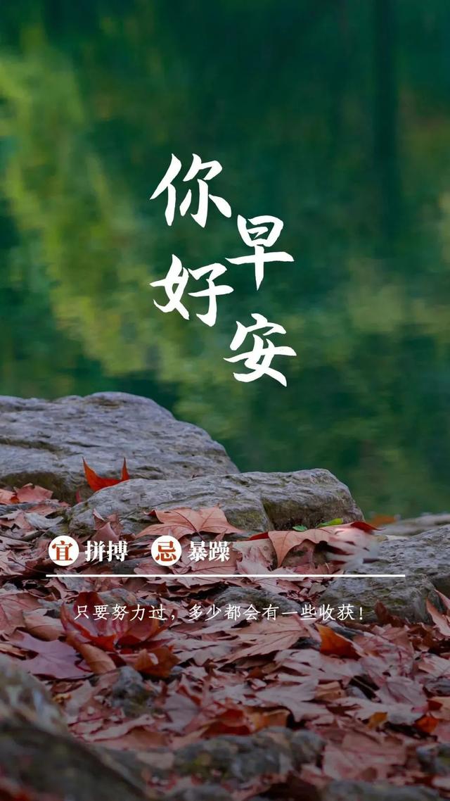 清晨的句子发朋友圈图片唯美