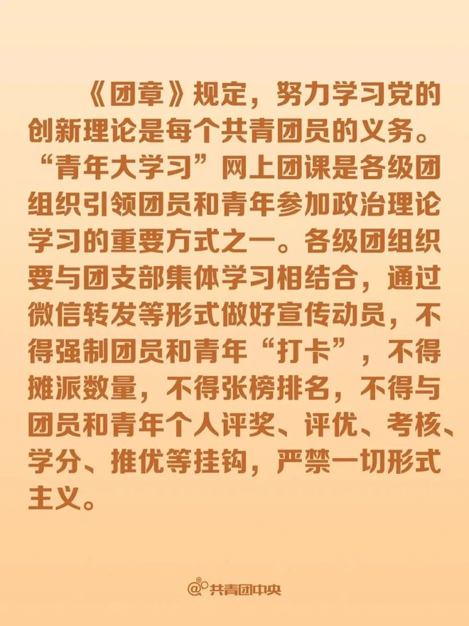 共青团团员必须履行的义务有几条