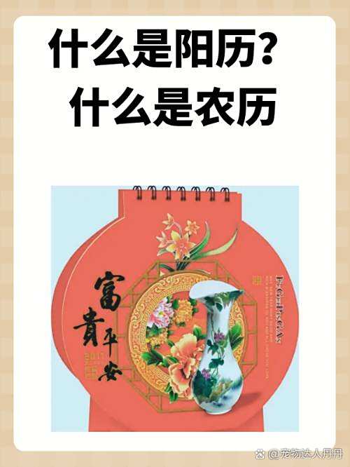 阳历是农历还是阴历?