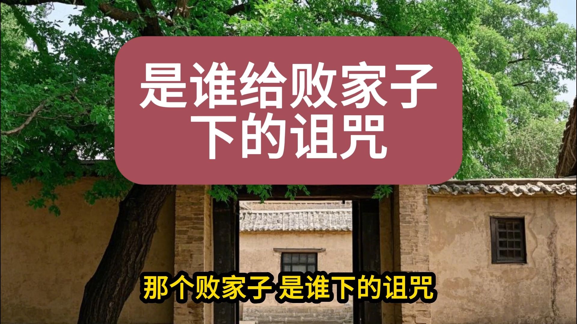 败家子是什么意思四大表现吃喝