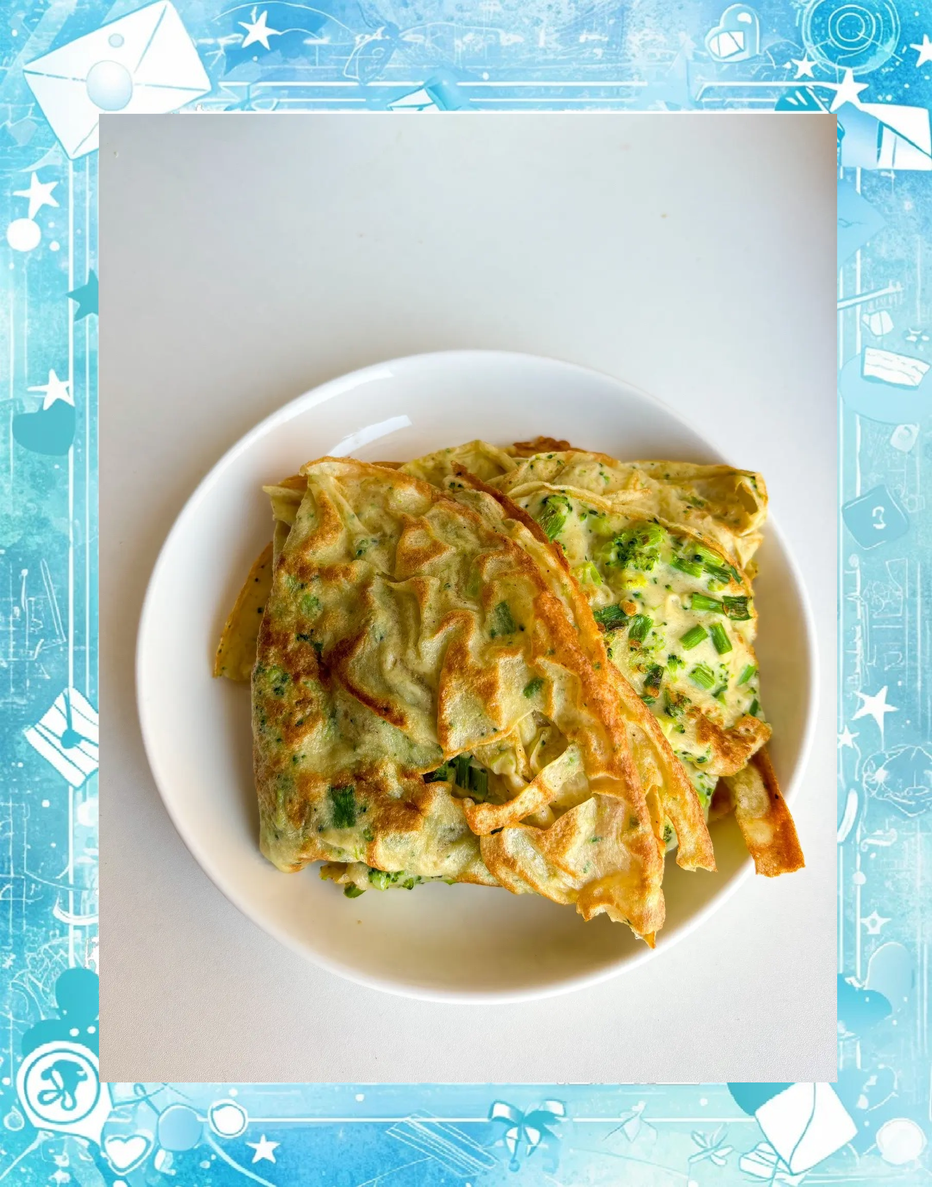 鸡蛋摊饼的做法的小作文