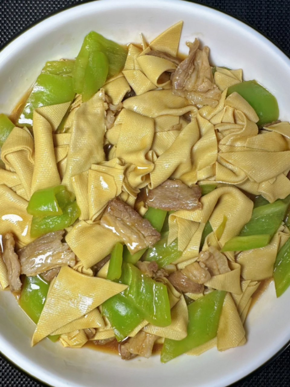 家常尖椒干豆腐的做法