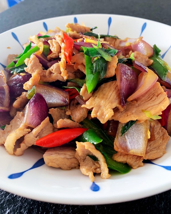 葱头木耳炒肉的做法大全