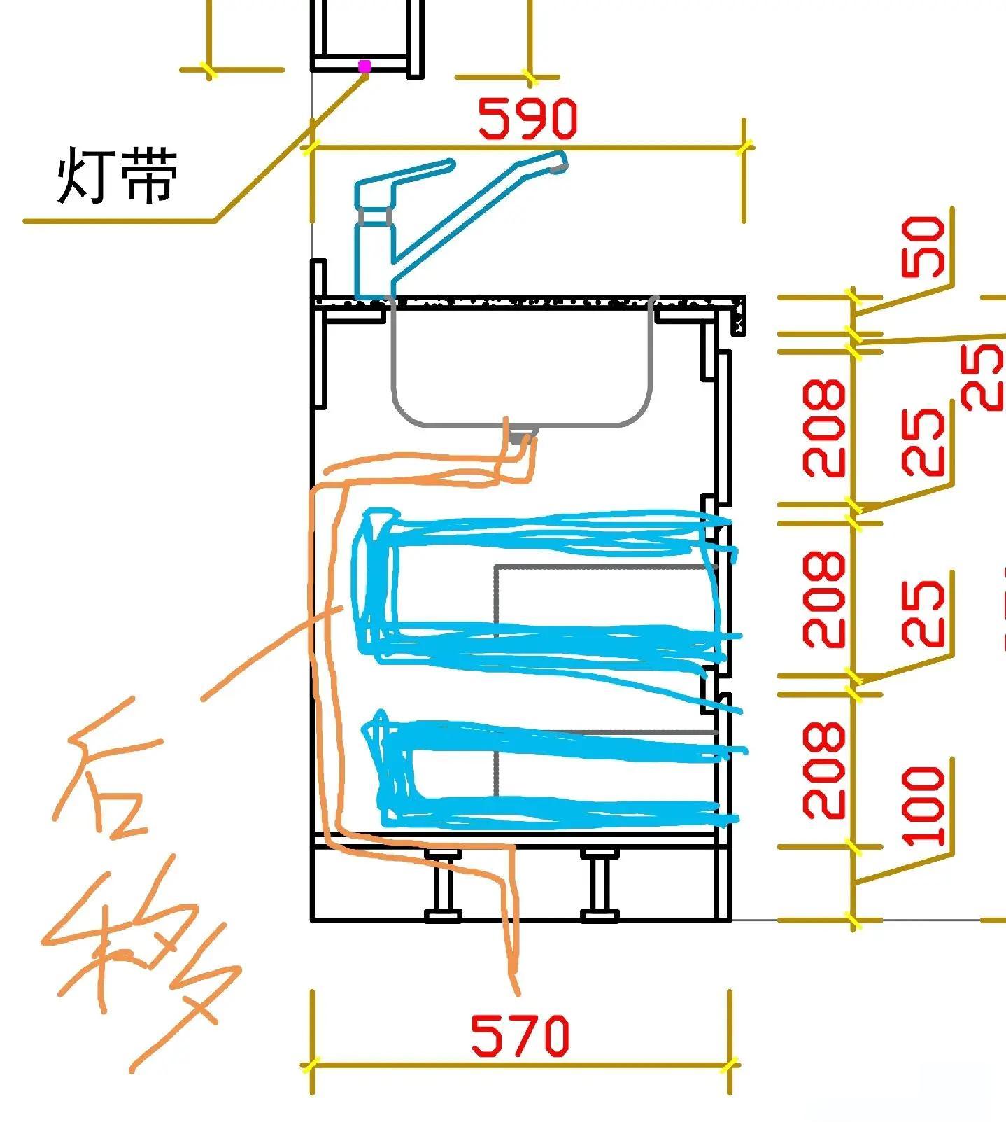 商品房的下水管道是多大