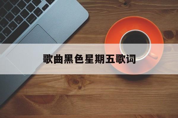 歌曲黑色星期五歌词含义